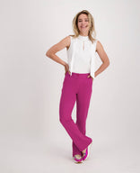 Je m'appelle Broeken Pant Flare Vienna Travel | Very Berry