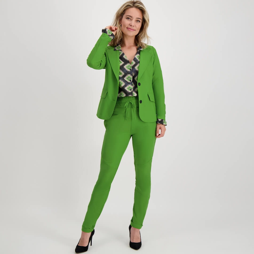 Je m'appelle Broeken Salted Lime / XS / (30'') Pant Ambre Travel | Salted Lime