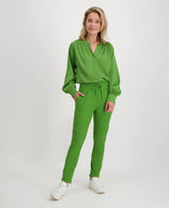 Je m'appelle Broeken Pant Ambre Travel | Salted Lime