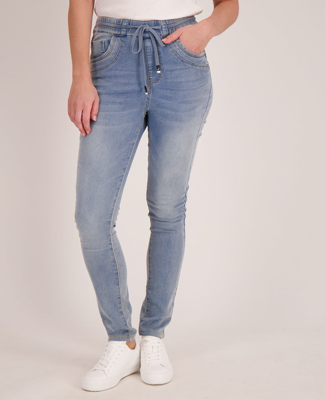 Je m'appelle Broeken Pant Celine Jogg Denim | Light Blue Denim