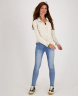 Je m'appelle Broeken Pant Celine Jogg Denim | Mid Blue Denim