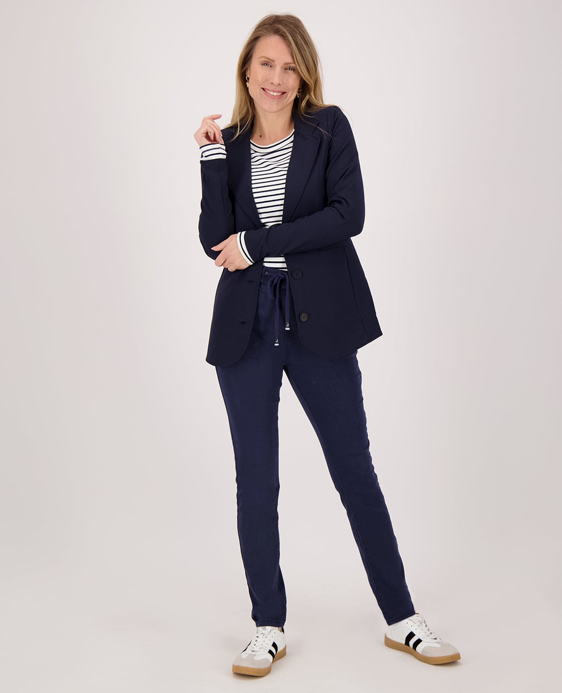 Je m'appelle Broeken Pant Celine Jogg Denim | Donkerblauw