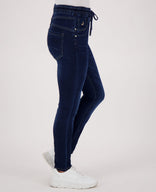 Je m'appelle Broeken Pant Celine Jogg Denim | Dark Denim