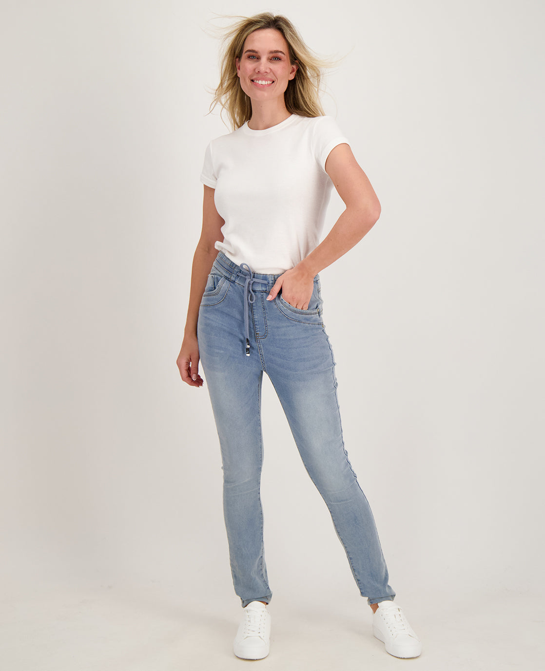 Pant Celine Jogg Denim | Light Blue Denim