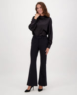 Je m'appelle Broeken Pant Flare Premium Travel | Zwart