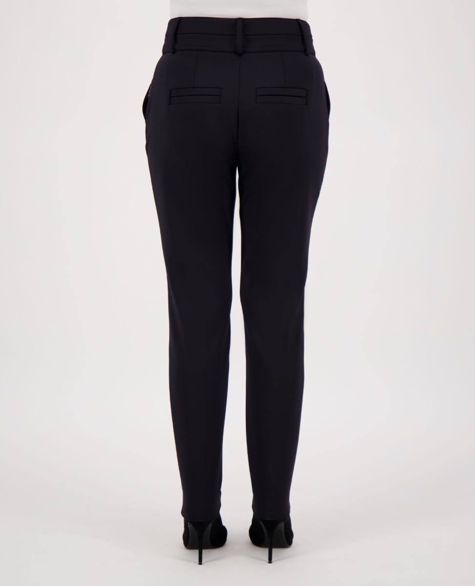 Je m'appelle Broeken Pant Chino Premium Travel | Zwart