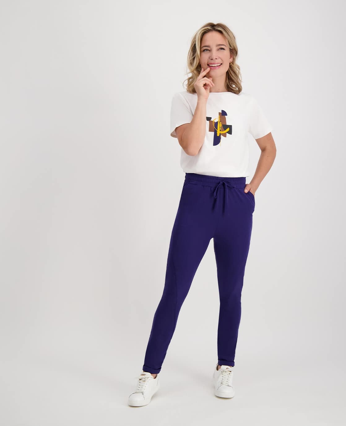 Je m'appelle Broeken Pant Regular Travel | Indigo