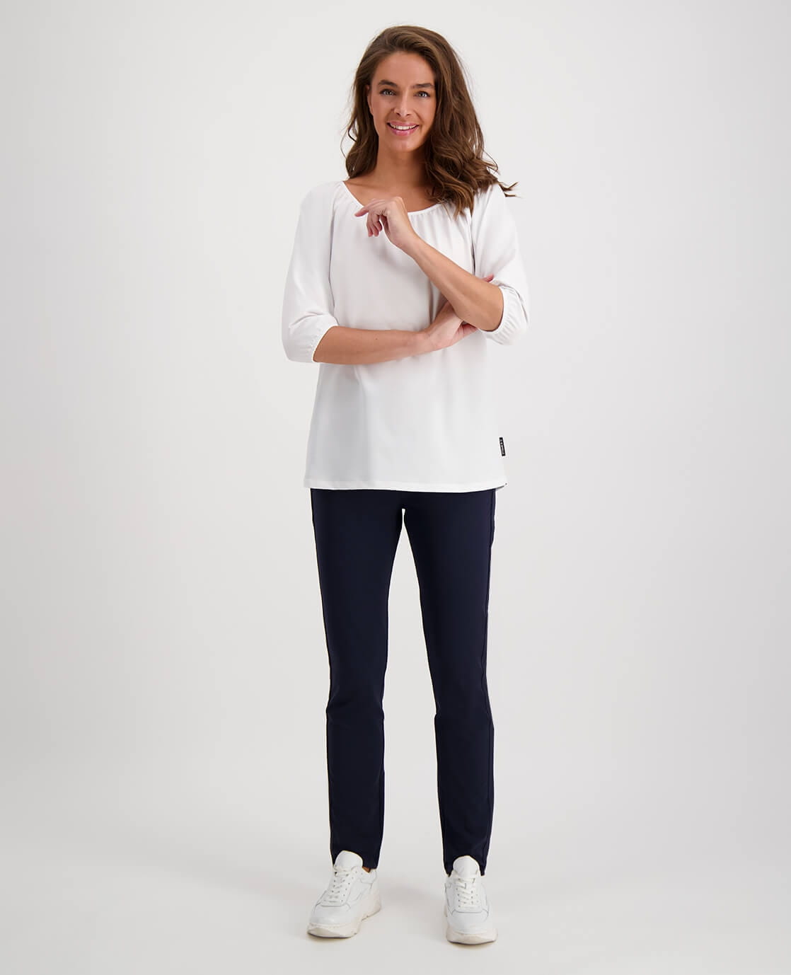 Je m'appelle Broeken Pant Cleo Travel | Donkerblauw