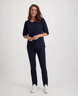 Je m'appelle Broeken Pant Cleo Travel | Donkerblauw