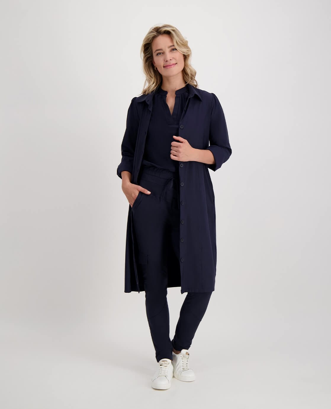 Je m'appelle Broeken Pant Elize Travel | Donkerblauw