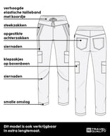 Je m'appelle Broeken Pant Elize Travel | Donkerblauw