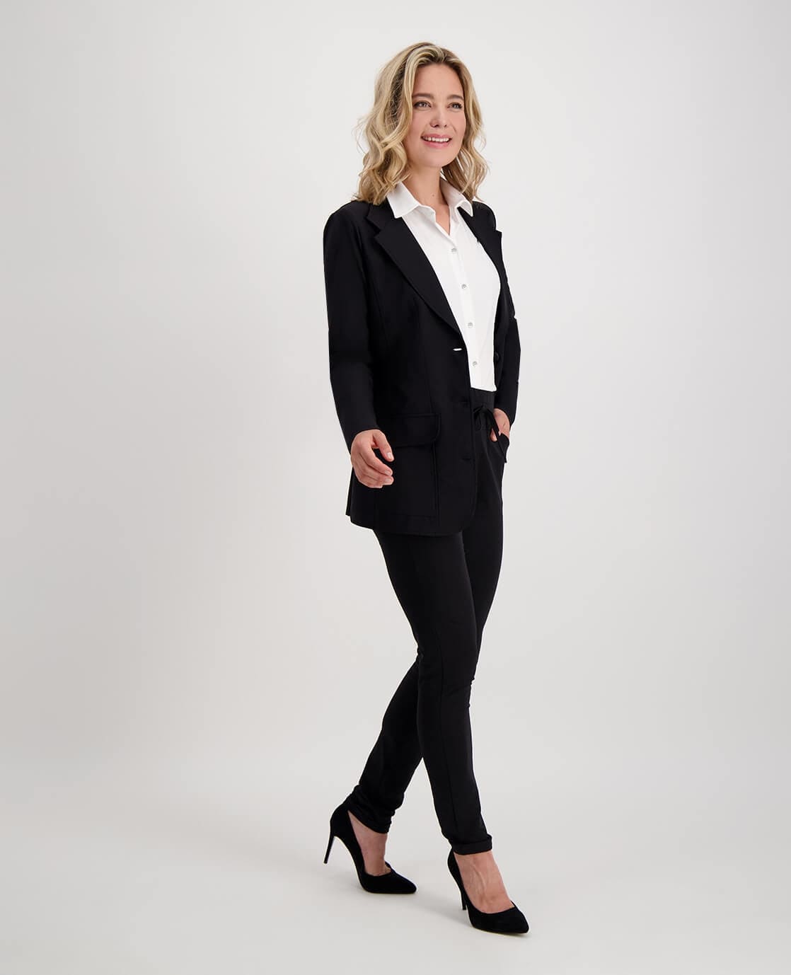 Je m'appelle Jassen Blazer Charmante Travel | Zwart