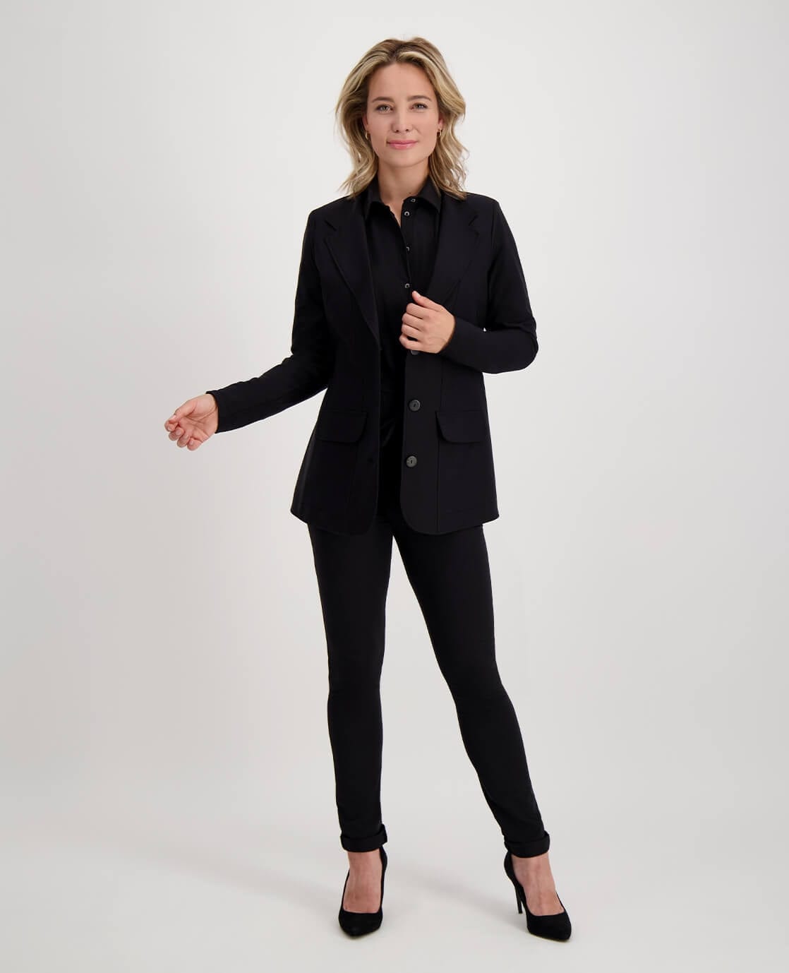 Je m'appelle Jassen Blazer Charmante Travel | Zwart