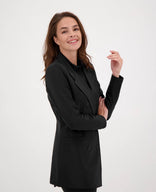 Je m'appelle Jassen Blazer Double-Breasted Travel | Zwart