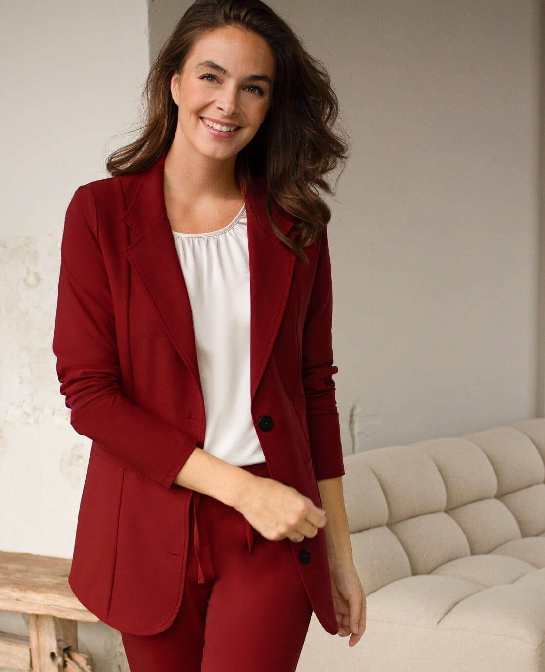 Je m'appelle Jassen Ruby Red / XS Blazer Classic Travel | Ruby Red