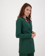 Je m'appelle Jassen Blazer Double-Breasted Travel | Bottle Green