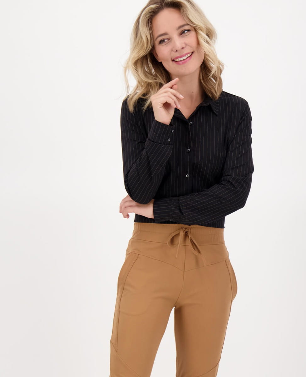 Je m'appelle Broeken Pant Ambre Travel | Toffee Brown