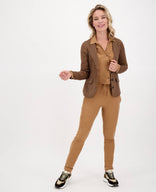 Je m'appelle Broeken Pant Ambre Travel | Toffee Brown