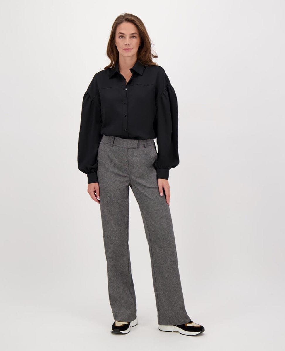 Je m'appelle Broeken Pant Straight | Grey Mêlee