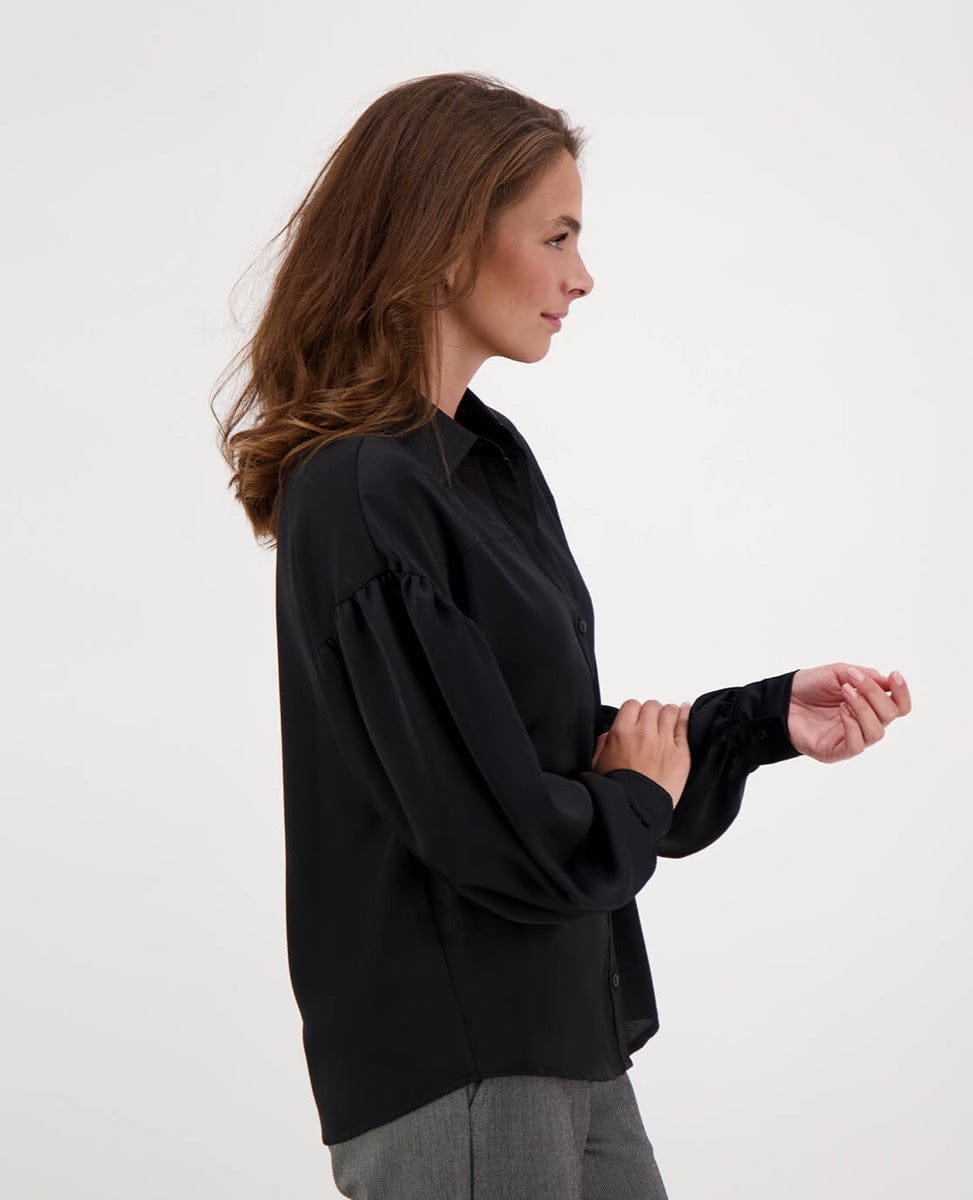 Je m'appelle Tops Blouse Lavera | Zwart