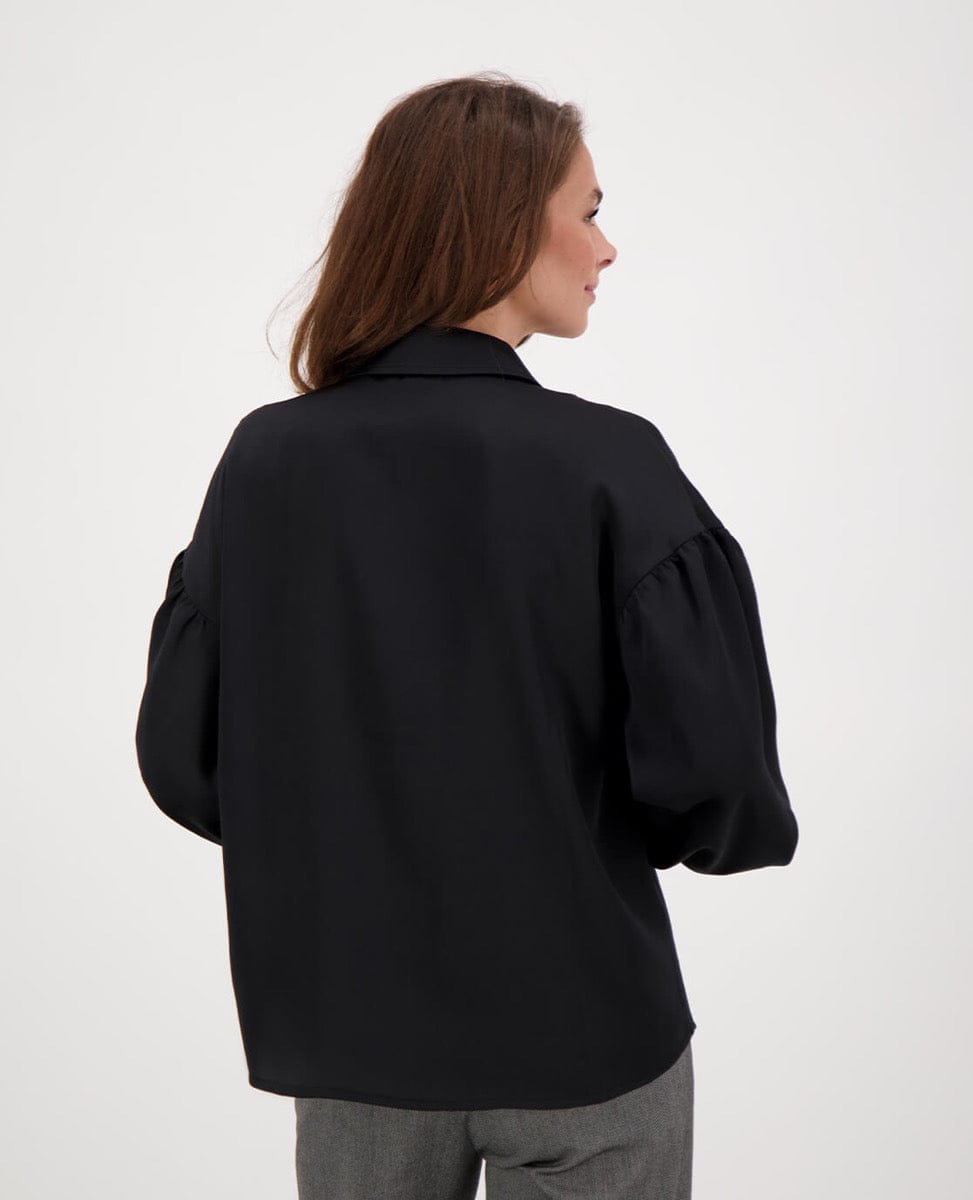 Je m'appelle Tops Blouse Lavera | Zwart