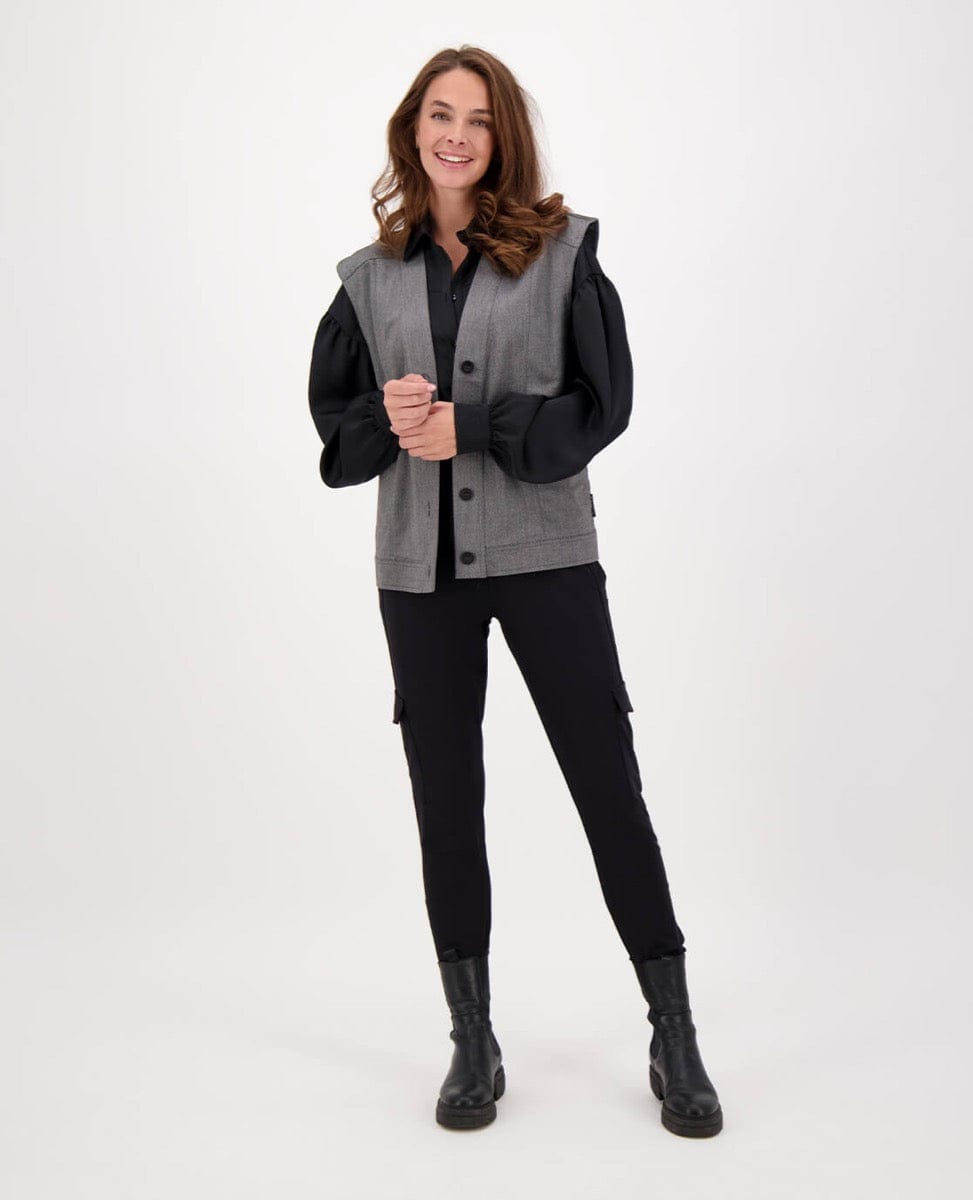 Je m'appelle Tops Blouse Lavera | Zwart