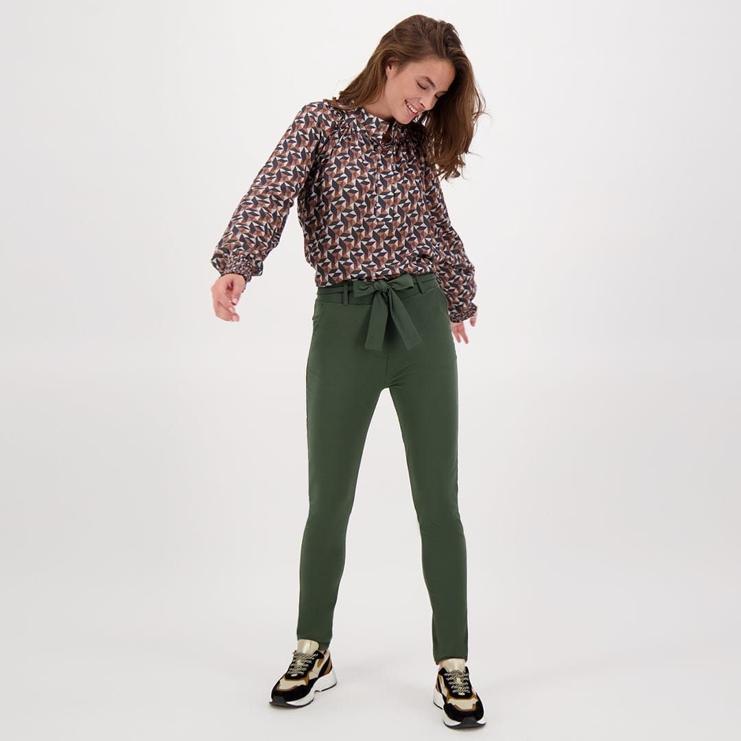Je m'appelle Broeken Pant Fancy Travel +++ | Autumn Green