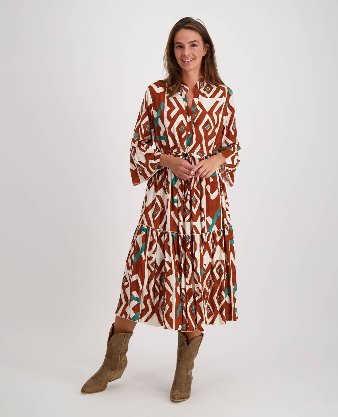 Je m'appelle Jurken Robe St. Tropez | Terra/Green