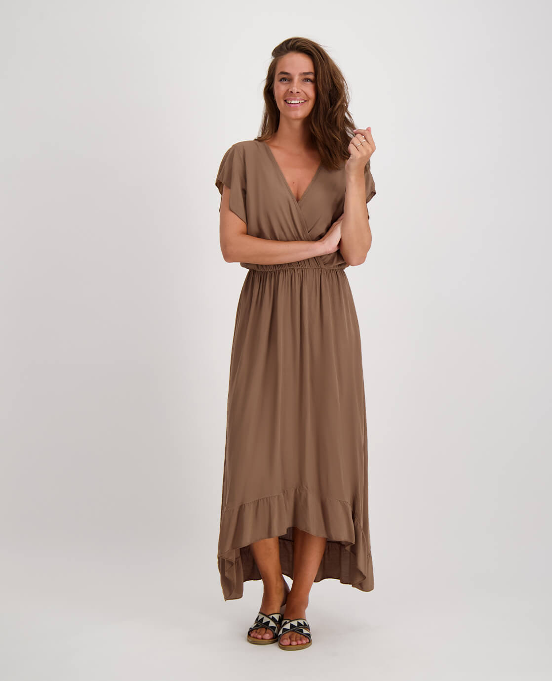 Je m'appelle Jurken Robe Mila | Taupe