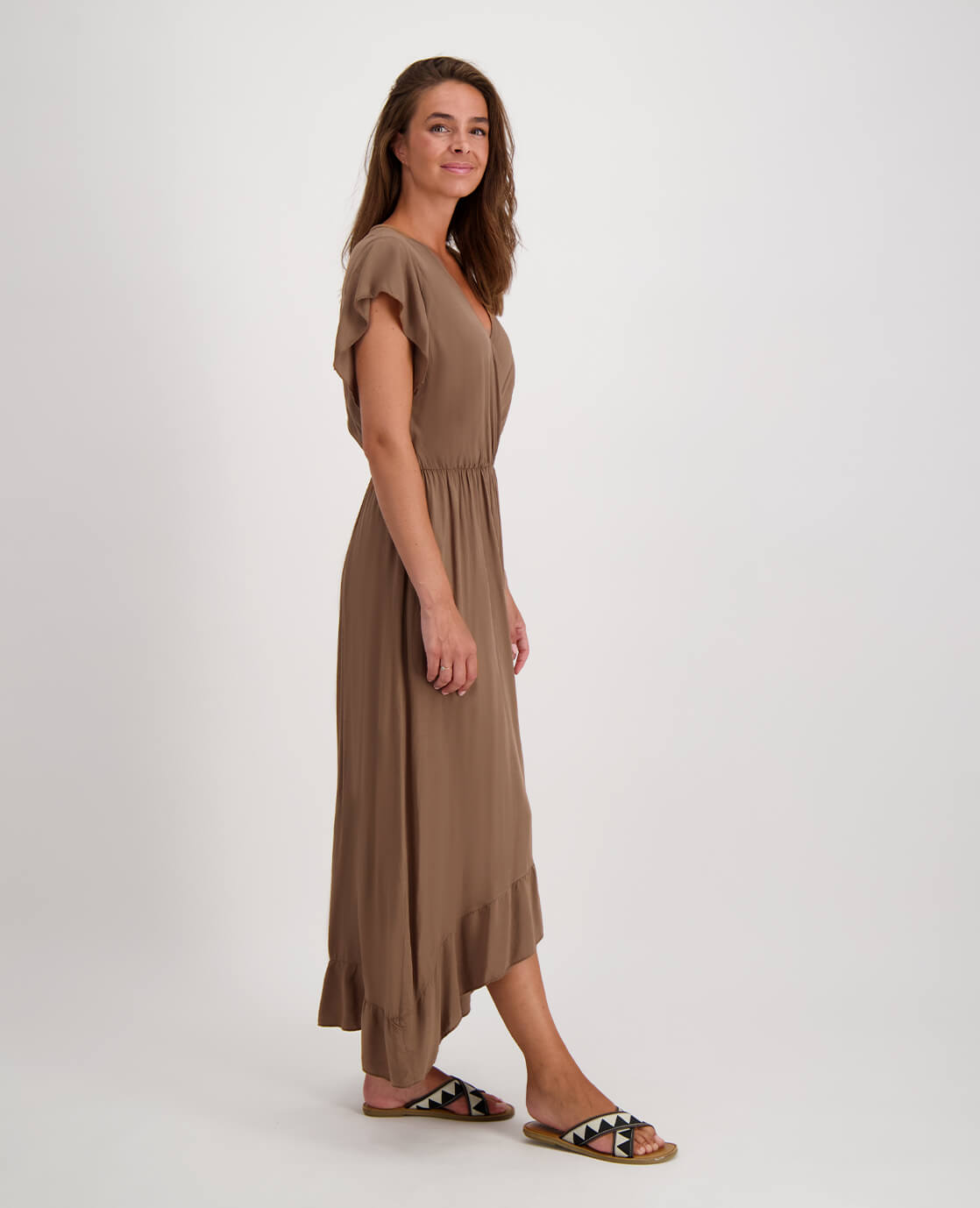 Je m'appelle Jurken Robe Mila | Taupe