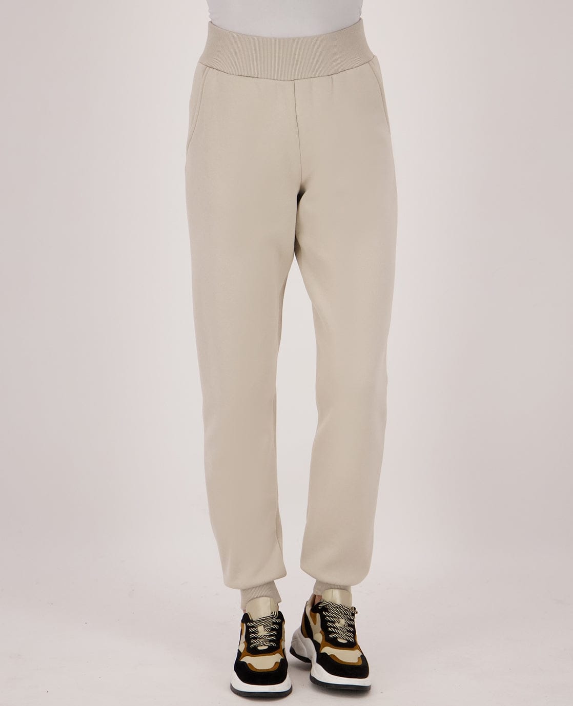 Je m'appelle Broeken Dark Greige / XS / Regular Jogger Organic | Dark Greige