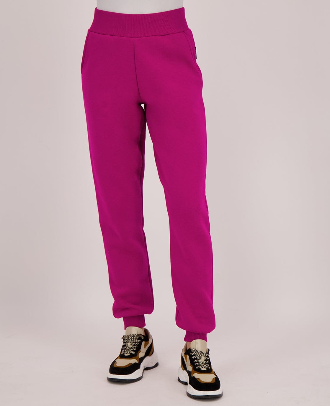 Je m'appelle Broeken Jogger Organic | Dark Berry