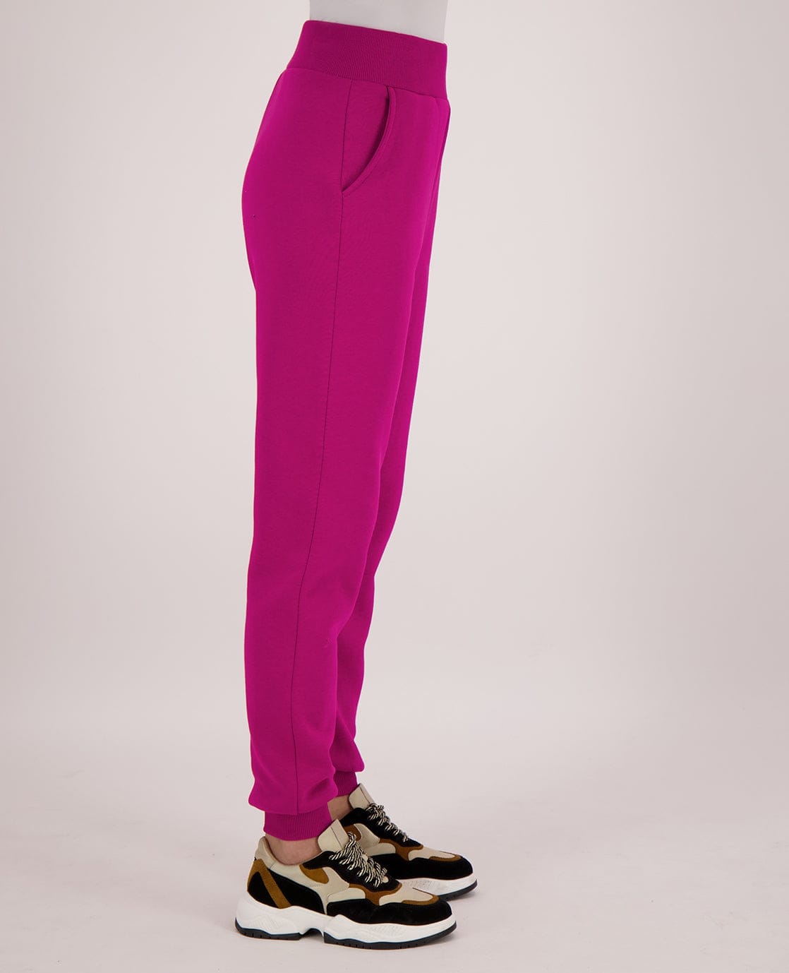 Je m'appelle Broeken Dark Berry / XS / Regular Jogger Organic | Dark Berry