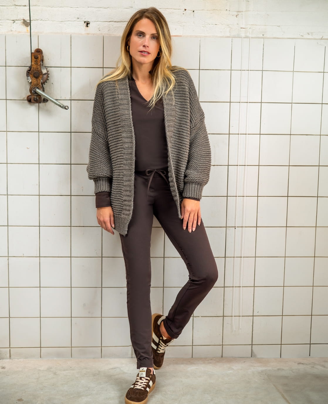 Je m'appelle Broeken Pant Perfecte Travel +++ | Coffee