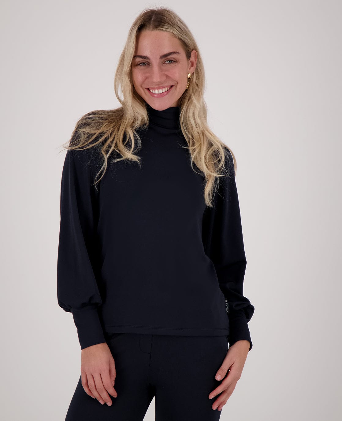 Je m'appelle Tops Top Joy Travel Brushed | Donkerblauw