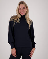 Je m'appelle Tops Top Joy Travel Brushed | Donkerblauw