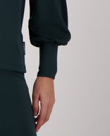 Je m'appelle Tops Top Joy Travel Brushed | Peacock Green