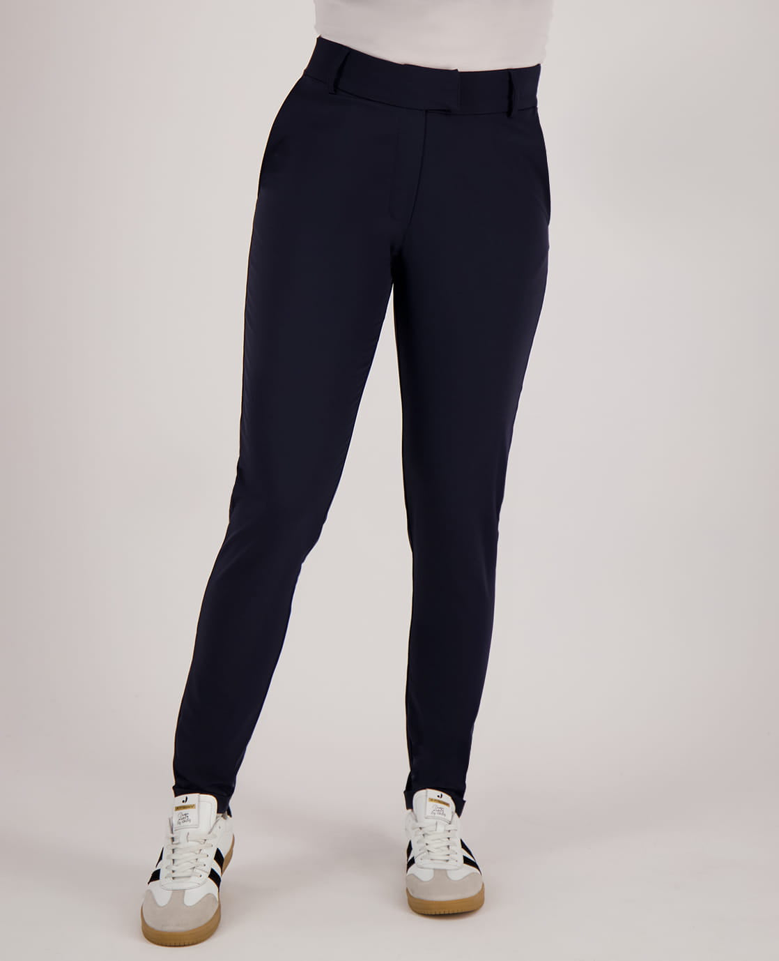 Je m'appelle Broeken Pant Chino Travel ++ | Donkerblauw