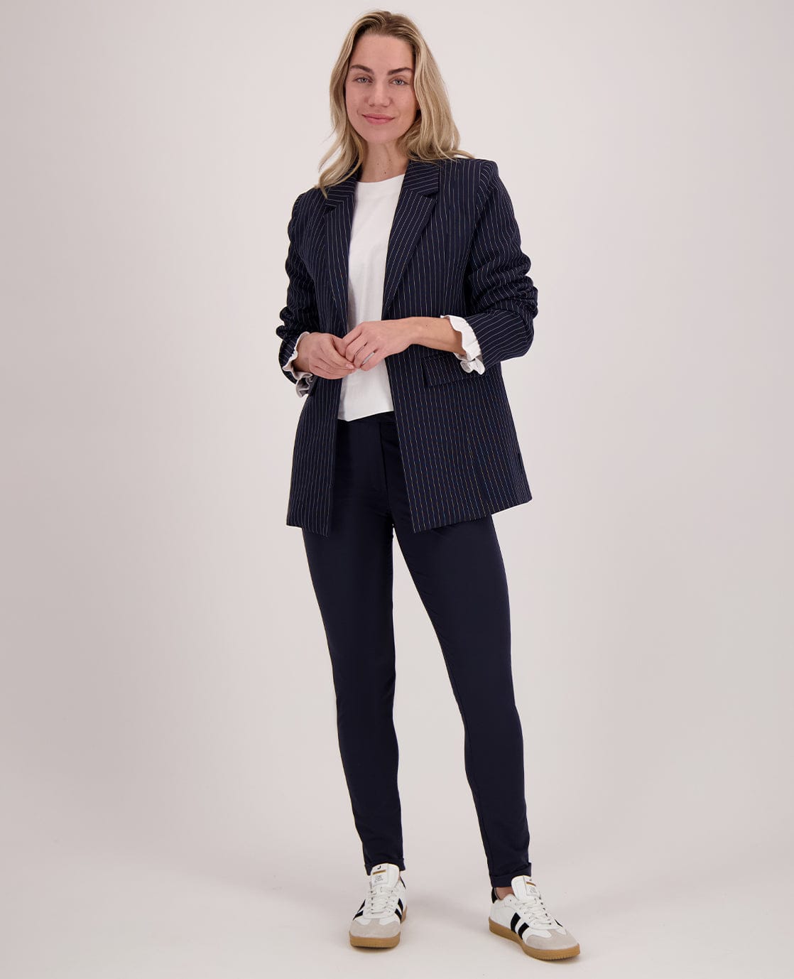 Je m'appelle Broeken Pant Chino Travel | Donkerblauw