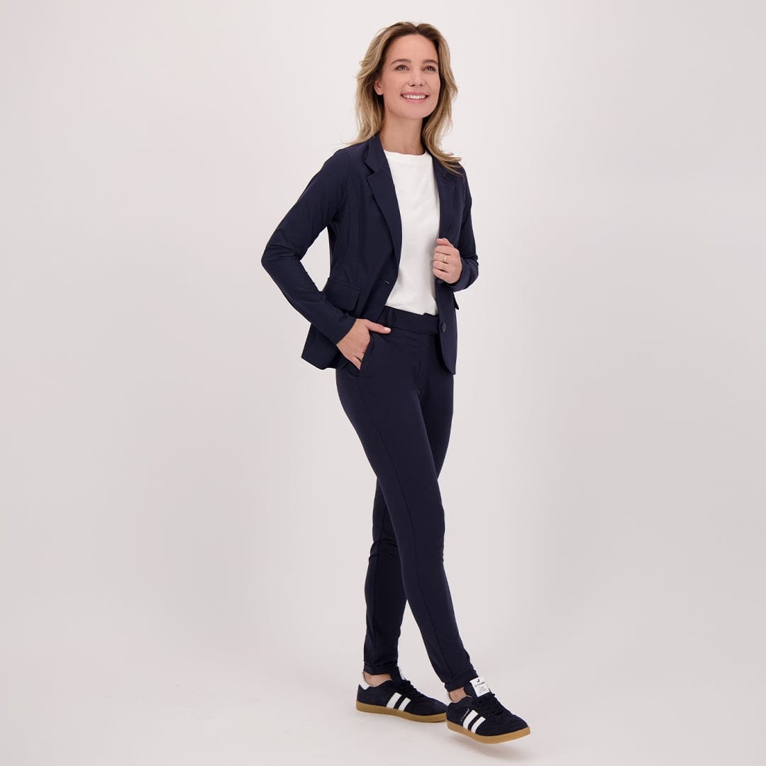 Je m'appelle Broeken Donkerblauw / XS / Short Pant Chino Travel +++ | Donkerblauw