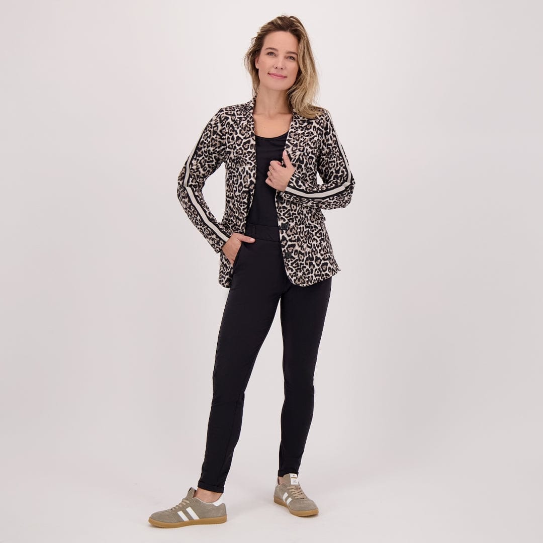 Je m'appelle Broeken Zwart / XS / Short Pant Chino Travel +++ | Zwart