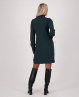 Je m'appelle Jurken Robe Joy Travel Brushed | Peacock Green