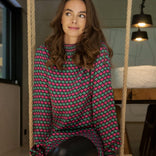 Je m'appelle Jurken Tunic Colle | Multicolor