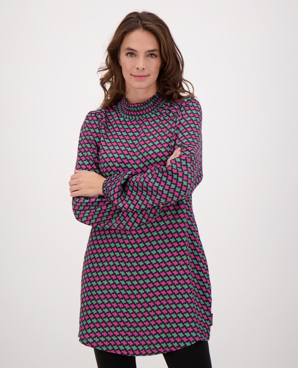 Je m'appelle Jurken Tunic Colle | Multicolor