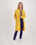 Je m'appelle Vesten Yellow / One size Veste Nadine | Yellow