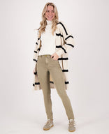 Je m'appelle Broeken Pant Luna Superstretch Denim | Taupe