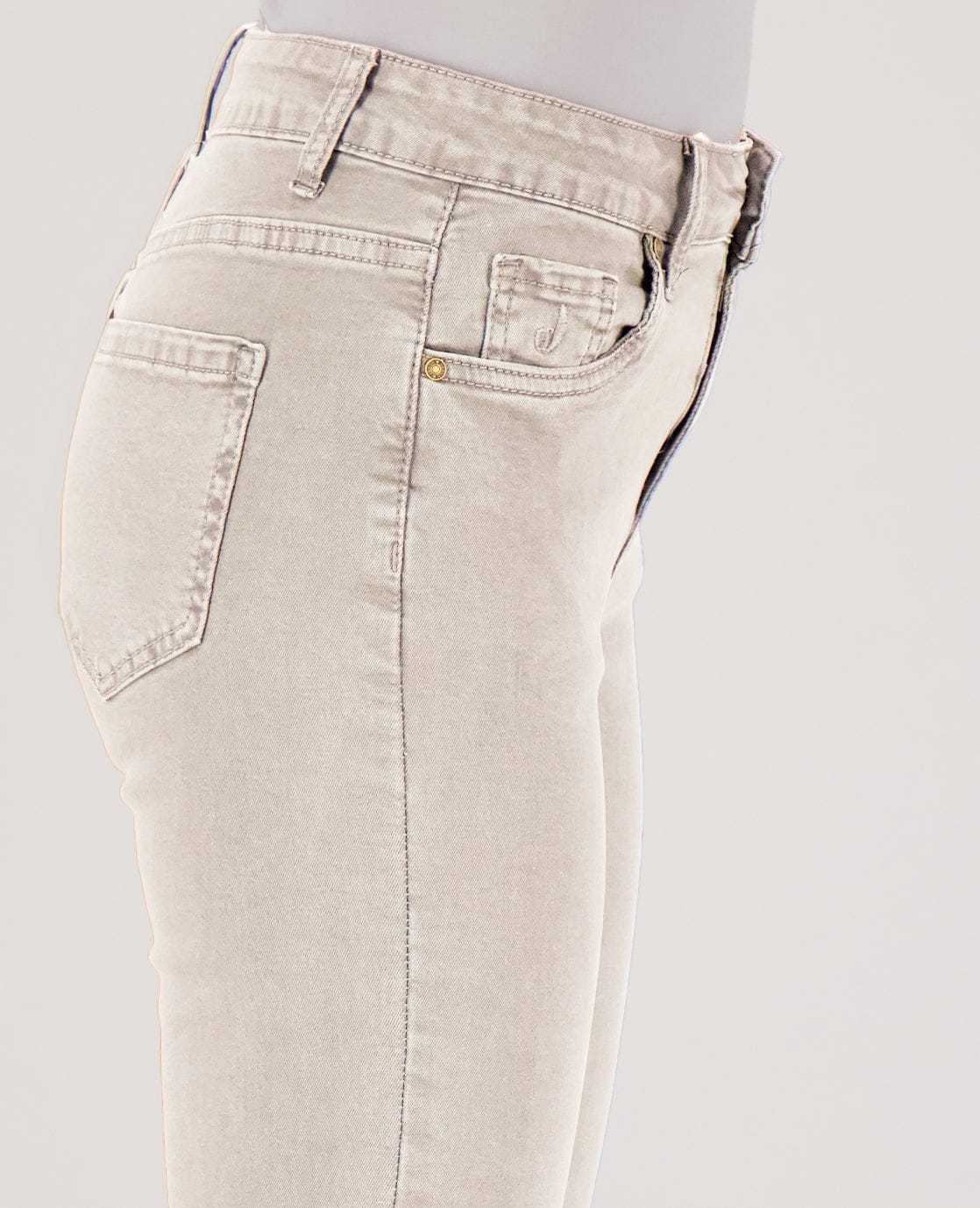 Je m'appelle Broeken Pant Luna Superstretch Denim | Greige