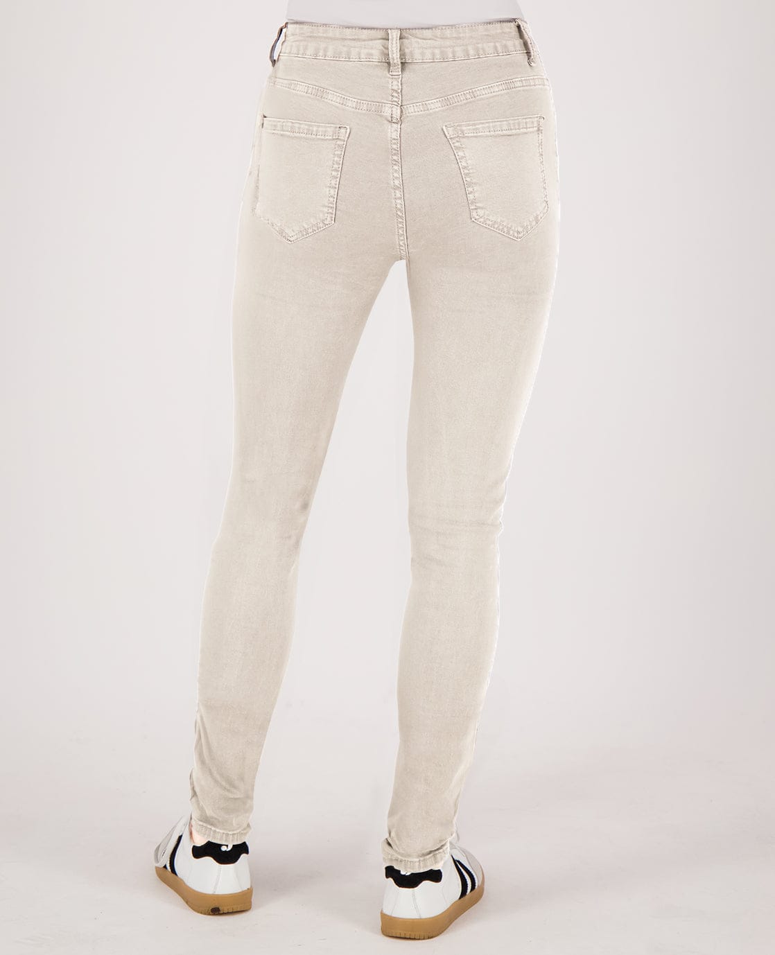 Je m'appelle Broeken Pant Luna Superstretch Denim | Greige