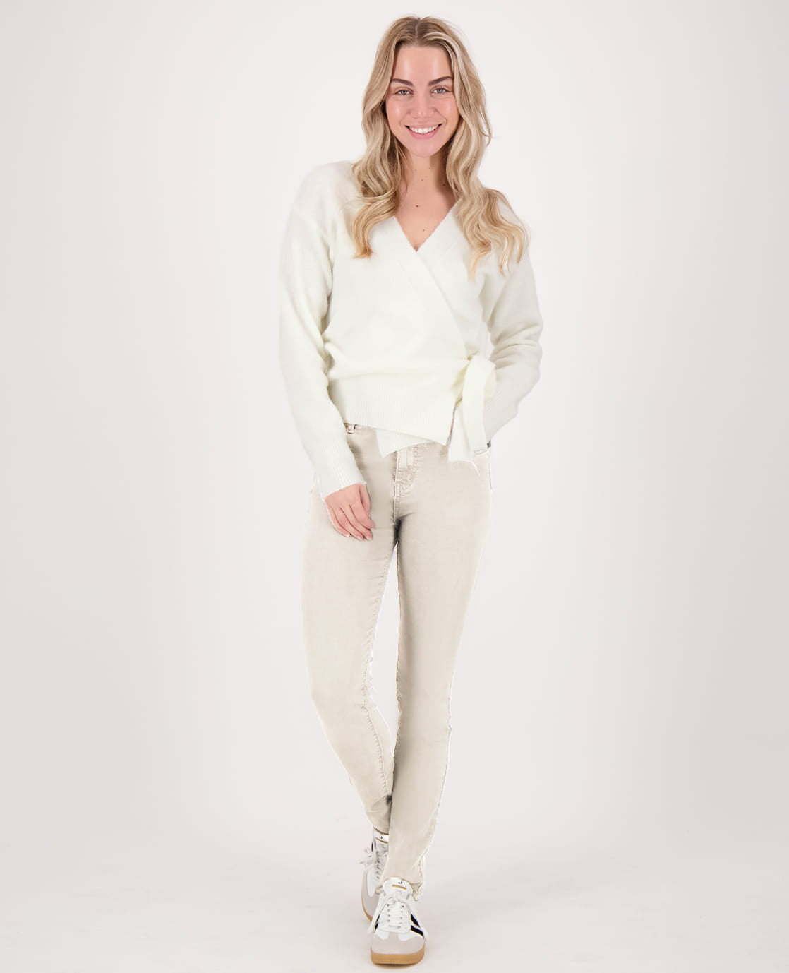 Je m'appelle Broeken Pant Luna Superstretch Denim | Greige
