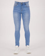 Je m'appelle Broeken Pant Luna Superstretch Denim | Light Blue Denim
